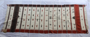 Ganga Jamuna Dupatta with Tribal Motifs